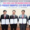 옹진군-고려고속훼리(주), 인천-백령항로 대형여객선 도입 실시협약 체결