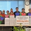 광명 하안1동 자율방재단, 설맞이 떡국 떡 50세트 전달 