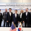 김동연 지사, 미국서 파라마운트·신세계와 화성테마파크 속도 조율
