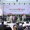 고양국제꽃박람회,일산호수공원서 개막…'꽃, 상상 그리고 향기' 주제로 5월 11일까지