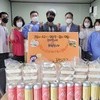 화성시 동탄 8동 주민자치회, 동탄선별진료소 격려 방문