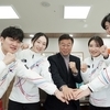 성남시, 밀라노 동계올림픽 출전 쇼트트랙 선수단 격려